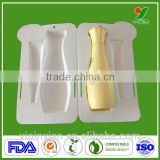 Newest Design gift Packaging Brand Hanhoo Beauty Molded Pulp paper box cosmetic bottle