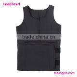 Black With Zipper Waist Support Belt thumbnail-6