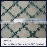 Best Quality Latest Concertina Razor Barbed Wire Pvc Coated