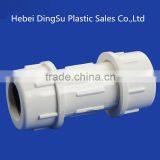 White Plastic Pvc Compression Coupling for Water Supply