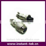 INST GX16 4Pin Male & Female Diameter 16mm Connector Socket Plug