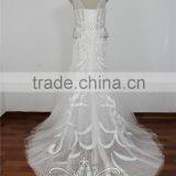 Real Sample Mermaid Heavy Beaded Plus Size Wedding Dress Crystal Embroidery thumbnail-4