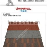 China Manufacturer Building Materials Low Price Stone Coated Metal Roof Tile Factory