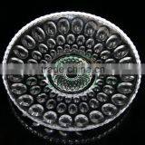 Clear Glass Cake Plate High Quality Facotry Direct Glass Plate thumbnail-1