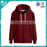 New China Products for Sale Custom Zipper Adult Blank Hoodie (lyh020017) thumbnail-1