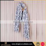 Latest design belly dance hip animal printed dyed scarf