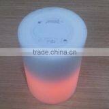 Battery Powered Realistic Yellow Flicker Flame Giant Wax Pillar Candle 4x6 for Church thumbnail-3