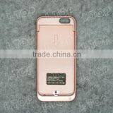 High Quality Pink Battery Case for IPhone 6 6S Charger Case With Stand