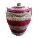 Handmade Vietnamese Seagrass Laundry Basket