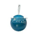 Christmas Decorations Ball Shape Tin Cans Small Christmas Tin Can thumbnail-4