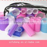 Plastic Hair Curler/Hair Roller with PVC bag