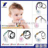 Lovers Couples Personalized Gifts Heart Fda Silicone Charms Amber Pendants thumbnail-2