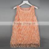 tassels sleeveless graceful Modern beautiful Girls Tops