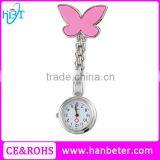 High Quality Water Resistant Watch 30m Pink Butterrfly Nurse Watches thumbnail-1
