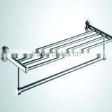 Bathroom Single Wire Glass Towel Shelf 92607 thumbnail-5