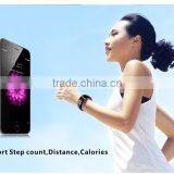 Fashion Cool High Quality Smart Wristband L12S OLED Bluetooth Bracelet Wrist Watch for IOS IPhone Samsung & Android Phones thumbnail-2