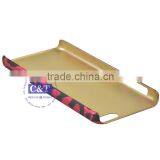 C&T Black Leopard Printing Transparent Clear Back Hard Case for Iphone5c thumbnail-3