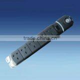 5 Way UK Type British Extension Power Strip With 13A Plug thumbnail-1