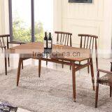 Cooperation With us be Safe and on Time Wooden Dining Table Set thumbnail-2