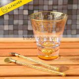 Top Selling Cocktail Barware Customized Logo Crystal Coffee Stirrer