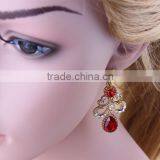 2015 Hot Sale Red Crystal Alloy Earrings thumbnail-6