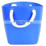 Small Size Plastic Storage Basket With Nylon Rope thumbnail-3