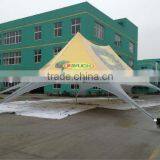 High peak marquee party tent, outdoor star shaped tent for event