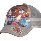 2016 New Fashion Cap and Hat Printing Logo Caps Polyester Material thumbnail-1