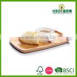 Whole|sale Distinctive Bamboo Wood Food Serving Dish Tray thumbnail-3
