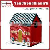 Christmas Winter Snow Printed 80gsm Nonwoven Paper Board Customized Foldable Shape Design Waterproof Outdoor Cushion Storage Box thumbnail-3