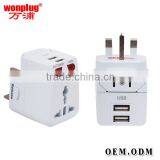 New Patent All in One Usb Taiwan Travel Adaptor With Many Colors and Low Price thumbnail-2