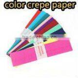 ASSORTED COLOR CREPE PAPER
