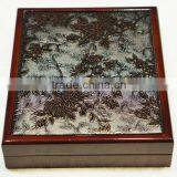 Fashion High End Logo Print Wooden Gift Boxes Wooden Jewelry Boxes for Unique Jewelry Packaging thumbnail-4