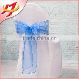 Richland 7" x 108" Organza Chair Sash Burgundy Set of 10 thumbnail-2