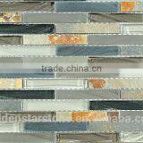 Asian Mosaic Tiles Stone Mosaic and Mosaic Glass Mix (crystal Glass ) thumbnail-4