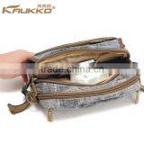 Old Fashion Men's Shoulder Bag Running Waist Bags in Canvas thumbnail-5