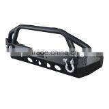 Penton Black Textured Front Bumper W/Winch Plate for 87-06 Jeep Wrangler TJ YJ thumbnail-5