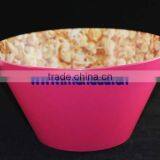Taper Shape Pink Color Plastic Bowl Melamine Tableware thumbnail-1