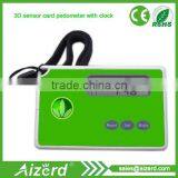 High Precision Lcd Display 3d Sensor Pedometer