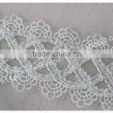 Nice Design Embroidery Handmade Beaded Trim for Wedding Dress Wholesale thumbnail-4