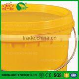 Yellow Plastic Bucket 30L for Construction thumbnail-3
