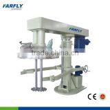 EX-proof UV Lacquer Dual-shaft Hydraulic Lifting Disperser ,dissolver,paint Mixing Machine With Tank Arm thumbnail-1