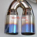 MerTop Race B** 3 SERIES E46 M3 EXHAUST BACK BOX CATBACK (TITANIUM COATED TIPS) thumbnail-3