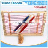 Kids Educational Wooden Traditional Toy DIY Weaving Loom thumbnail-1