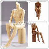 Hot Sale Fashion Sexy Lifelike Sitting Female Mannequin thumbnail-1