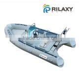 Rilaxy 4.3m 14ft Rigid Inflatable Boat With Center Console thumbnail-1