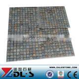 Natural Stone Rusty Slate Mosaic Tile Paving DL-RSM02 thumbnail-1