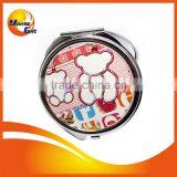 Custom Logo Design Foldable Pocket Mirror