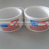 Adult Style Silicone Reflective Slap Wristbands thumbnail-1