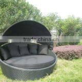 Wicker Sun Bed Furniture Outdoor Rattan Day Bed thumbnail-2